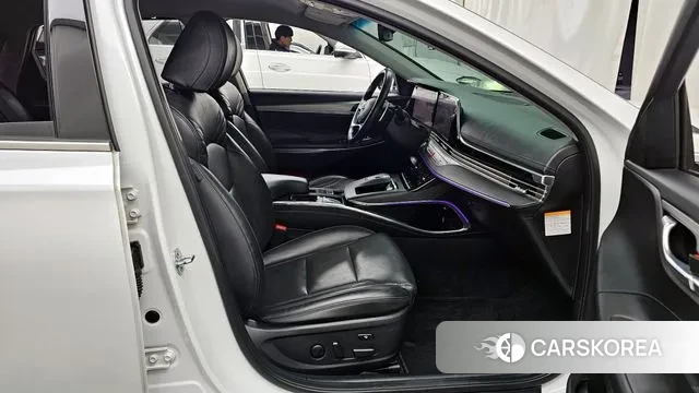 Hyundai The New Grandeur IG Hybrid 2021 Белый из Кореи, фото 2