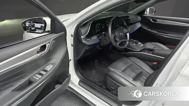 Hyundai The New Grandeur IG Hybrid 2021 Белый из Кореи, фото 2