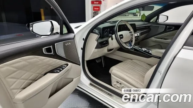 Kia K8 Hybrid 2022 Белый из Кореи, фото 2