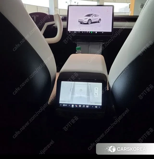 Tesla Model Y 2022 Белый из Кореи, фото 2