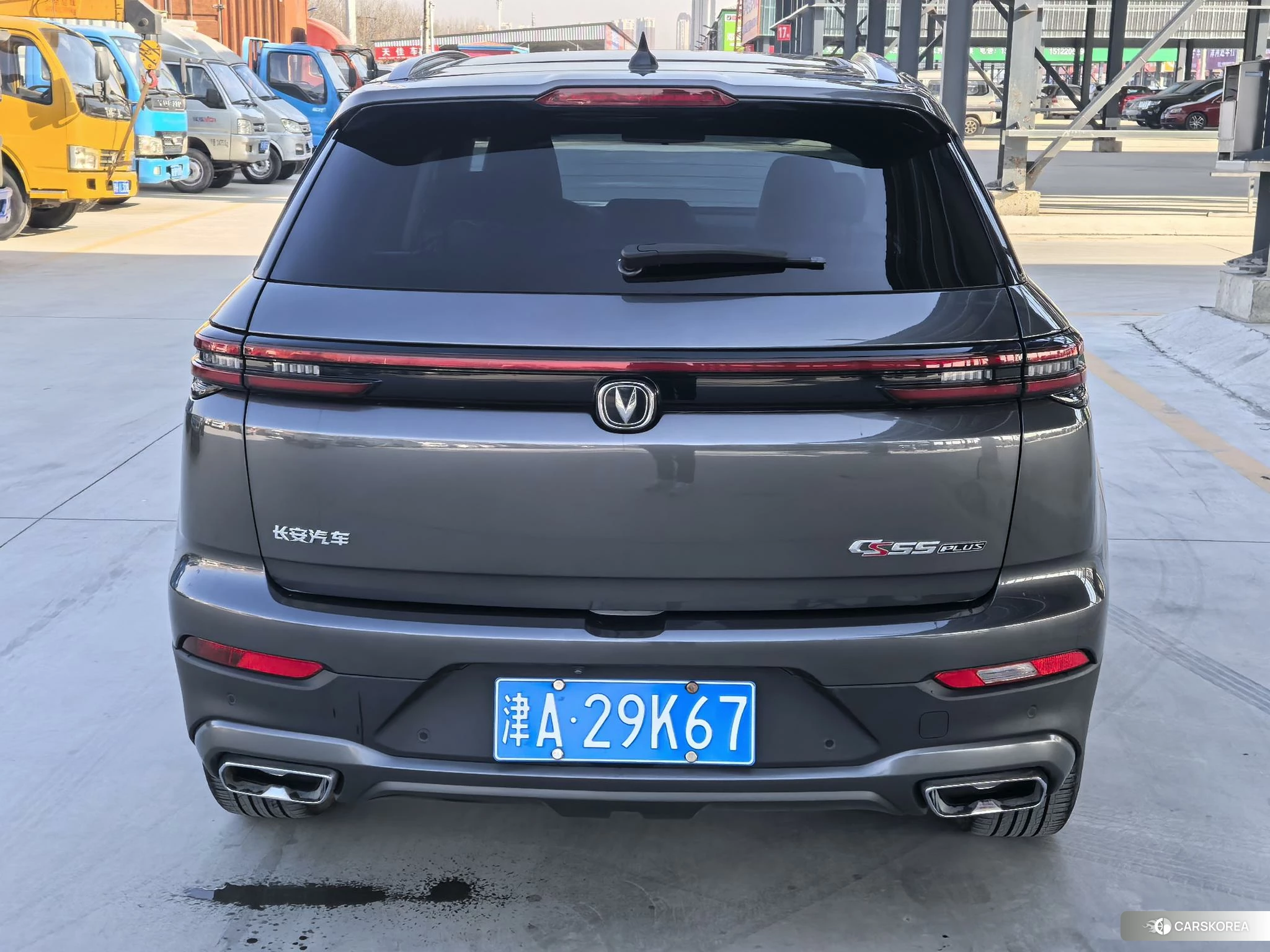 Chang'an CS55 PLUS 2020 Темно-серый из Китая, фото 2