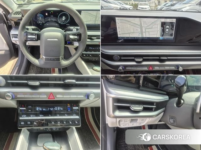 Hyundai Grandeur Hybrid (GN7) 2023 Серебристо-серый из Кореи, фото 2