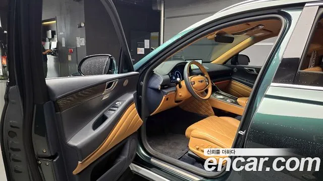 Genesis GV80 2020 Темно-зеленый из Кореи, фото 2