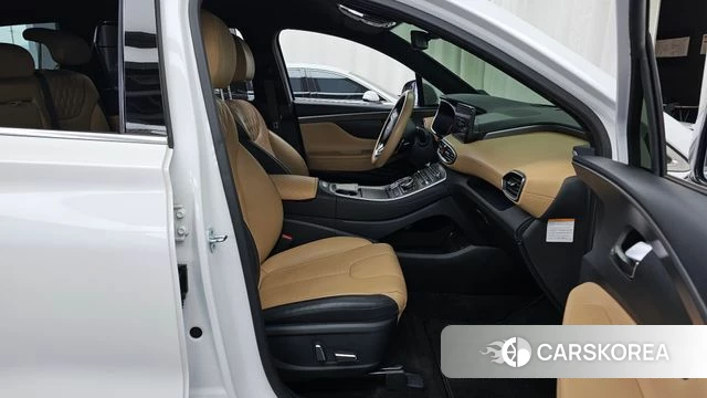 Hyundai The New Santa Fe 2022 Белый из Кореи, фото 2