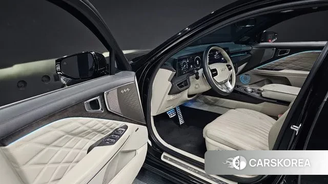 Kia K8 Hybrid 2023 Черный из Кореи, фото 2