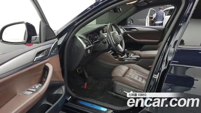 BMW X4 (G02) 2019 Черный из Кореи, фото 2