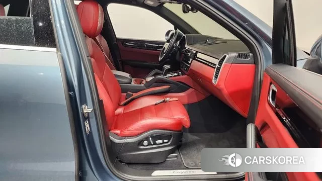 Porsche Cayenne (PO536) 2019 Небесно-голубой из Кореи, фото 2