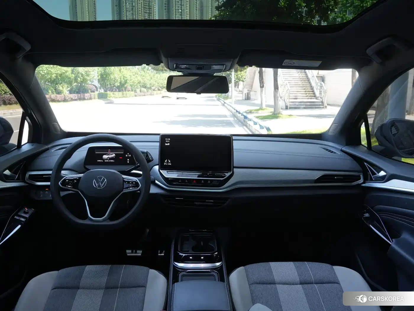 Volkswagen ID.4 CROZZ 2024 Синий из Китая, фото 2