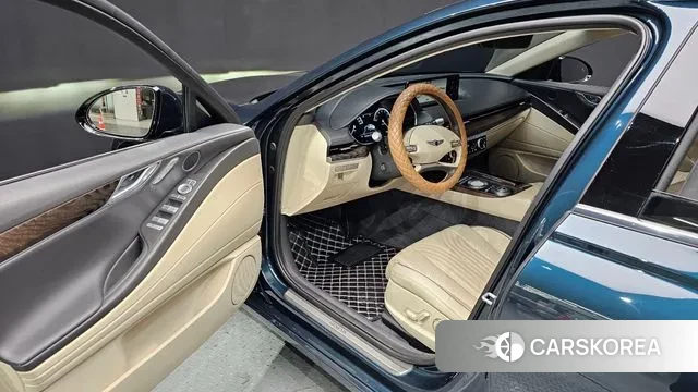 Genesis G80 (RG3) 2020 Синий нефрит из Кореи, фото 2