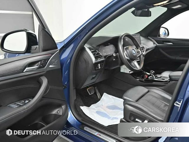 BMW X3 (G01) 2021 Синий из Кореи, фото 2