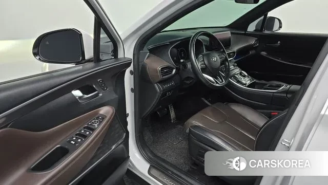 Hyundai The New Santa Fe 2021 Белый из Кореи, фото 2