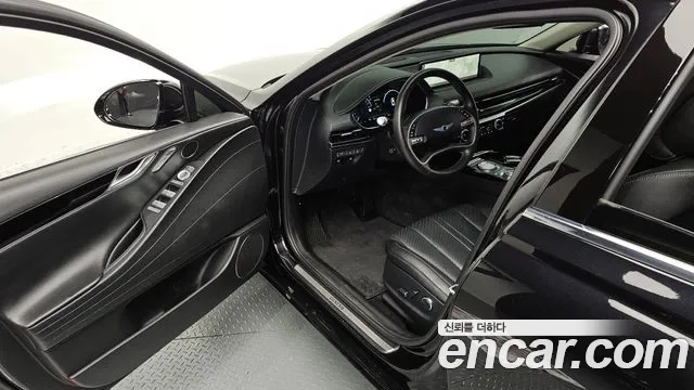 Genesis G80 (RG3) 2022 Черный из Кореи, фото 2