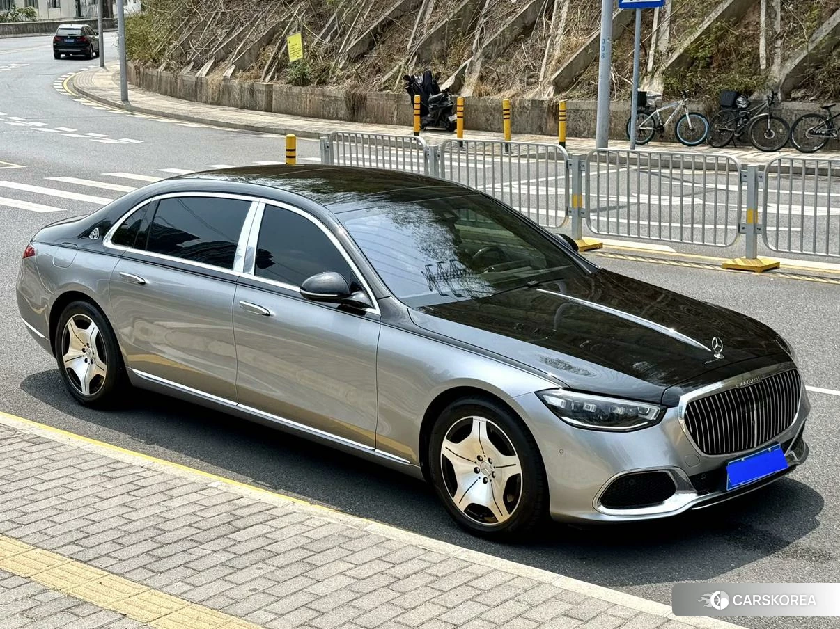 Mercedes-Benz Maybach S-class 2021 Серебристо-серый из Китая, фото 2