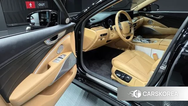 Kia The New K9 2nd generation 2021 Черный из Кореи, фото 2