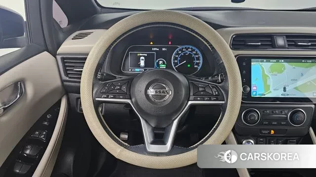 Nissan Leaf (ZE1) 2019 Синий из Кореи, фото 2