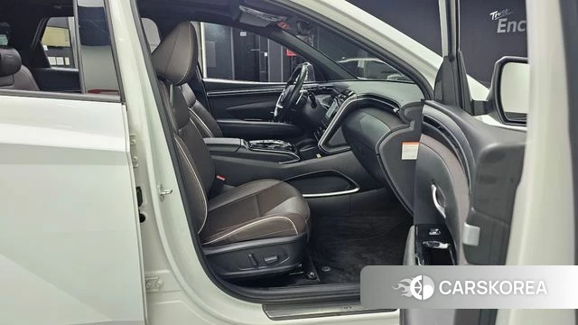 Hyundai Tucson Hybrid (NX4) 2022 Белый из Кореи, фото 2