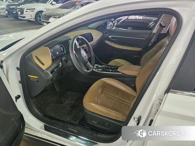 Hyundai Sonata Hybrid (DN8) 2019 Белый из Кореи, фото 2