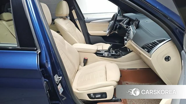 BMW X3 (G01) 2021 Синий из Кореи, фото 2