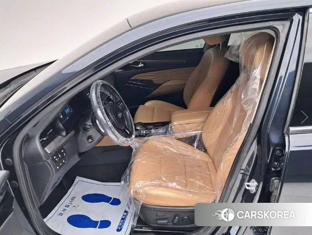 Kia K7 Premier Hybrid 2021 Синий из Кореи, фото 2