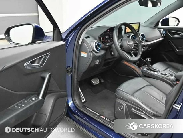 Audi Q2 2023 Синий из Кореи, фото 2