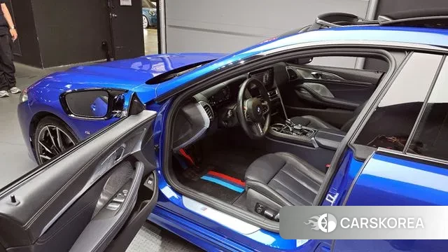 BMW 8 Series (G15) 2023 Синий из Кореи, фото 2