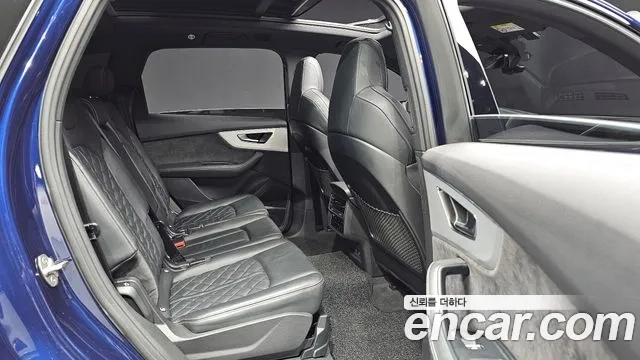 Audi Q7 (4M) 2022 Синий из Кореи, фото 2