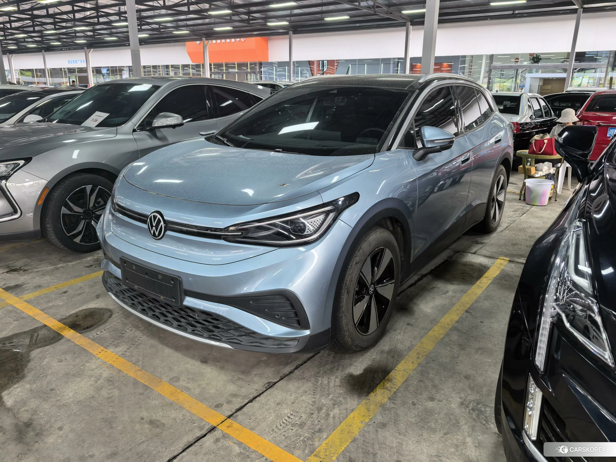 Volkswagen ID.4 X 2024 Синий из Китая, фото 2