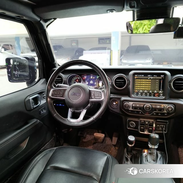 Jeep Wrangler (JL) 2022 Черный из Кореи, фото 2