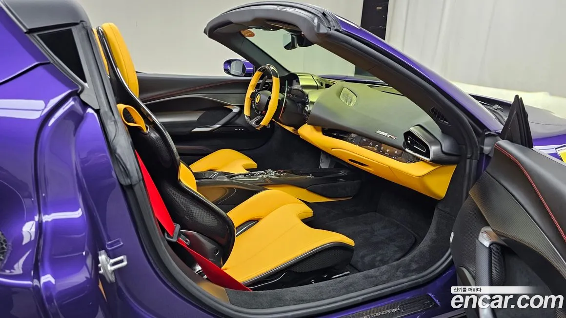 Ferrari 296 GTS 2024 Фиолетовый из Кореи, фото 2