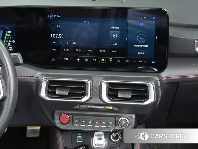 Ford Mustang 7th Generation 2024 Черный из Кореи, фото 2