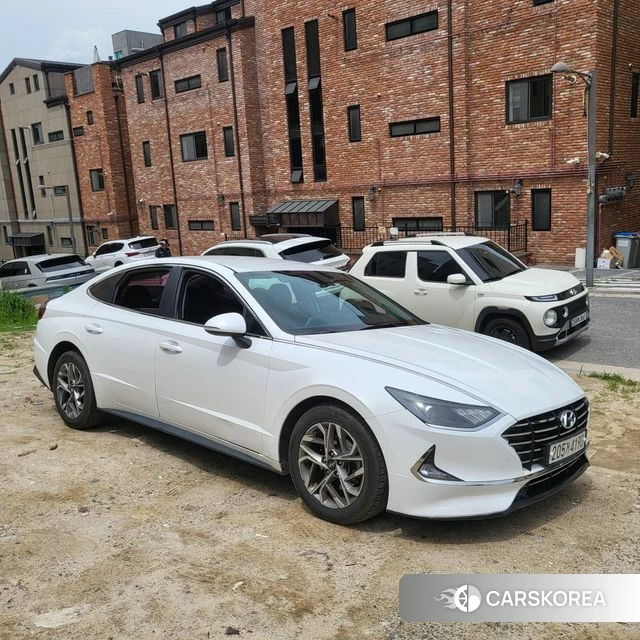 Hyundai Sonata (DN8) 2020 Белый из Кореи, фото 2