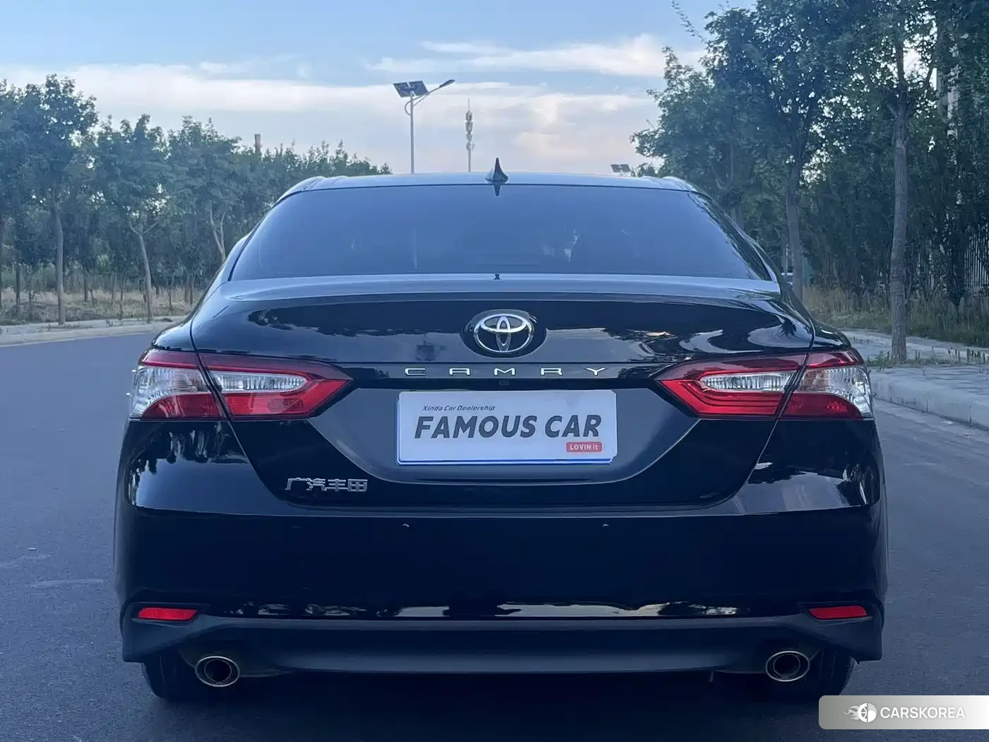 Toyota Camry 2022 Черный из Китая, фото 2