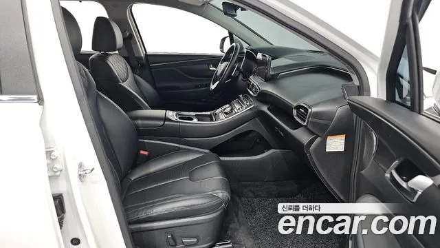 Hyundai The New Santa Fe 2021 Белый из Кореи, фото 2