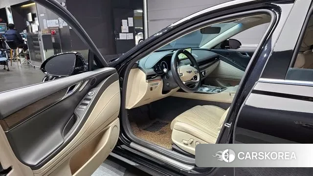 Genesis G80 (RG3) 2022 Черный из Кореи, фото 2