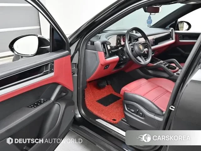 Porsche Cayenne (PO536) 2023 Черный из Кореи, фото 2