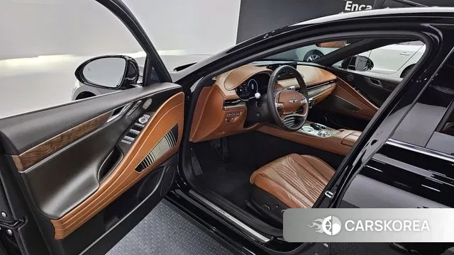 Genesis G80 (RG3) 2022 Черный из Кореи, фото 2