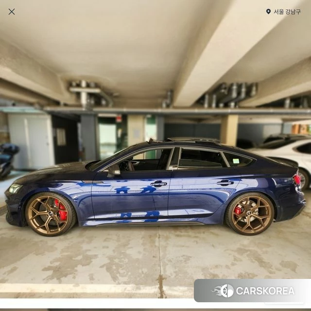 Audi RS5 (F5) 2022 Синий из Кореи, фото 2