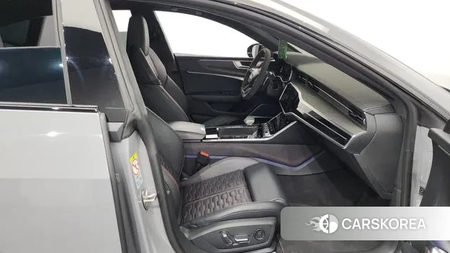 Audi RS7 (4K) 2023 Серебристо-серый из Кореи, фото 2