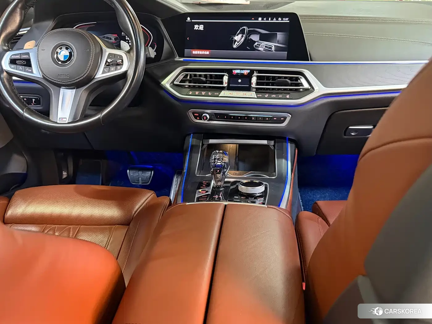BMW X7 2021 Черный из Китая, фото 2
