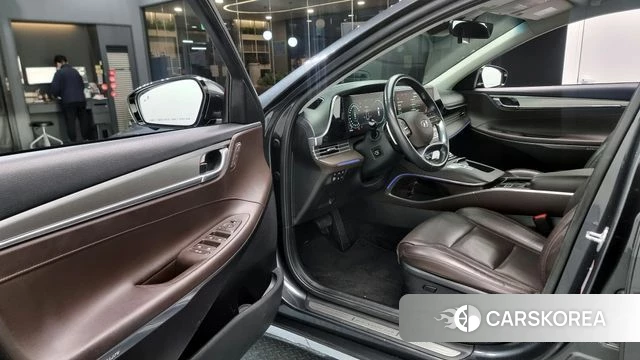 Hyundai The New Grandeur IG Hybrid 2021 Серый из Кореи, фото 2