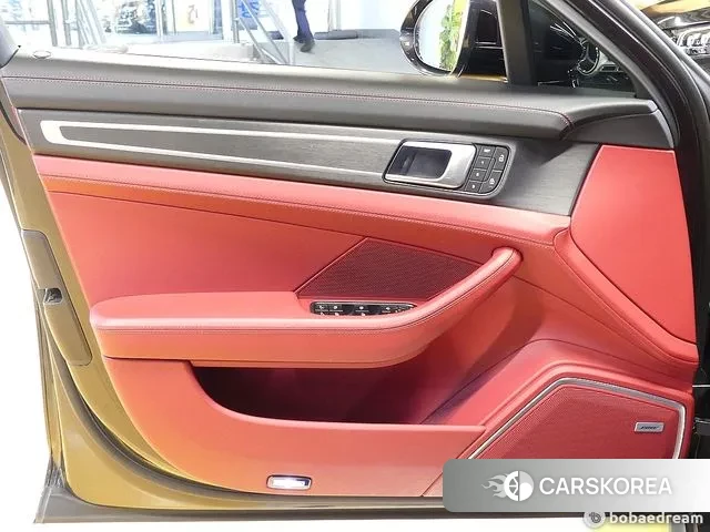 Porsche Panamera (971) 2023 Темно-зеленый из Кореи, фото 2