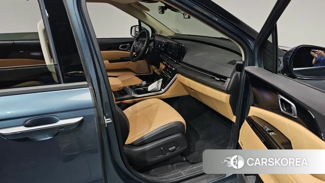 Kia Carnival 4th generation 2023 Небесно-голубой из Кореи, фото 2
