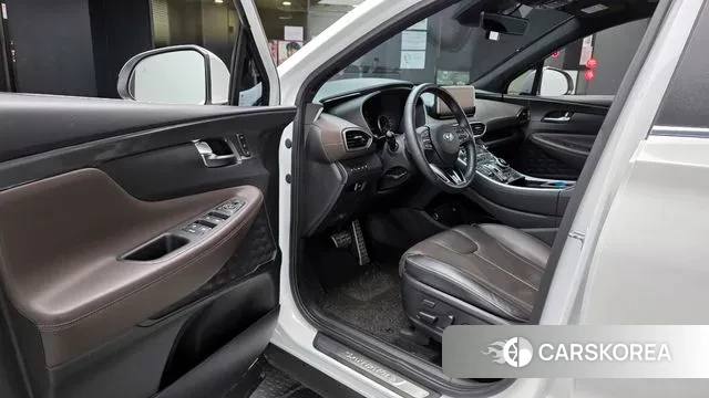 Hyundai The New Santa Fe 2021 Белый из Кореи, фото 2