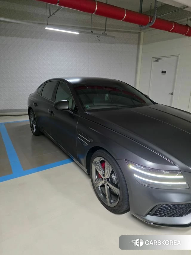 Genesis G80 (RG3) 2021 Черный из Кореи, фото 2