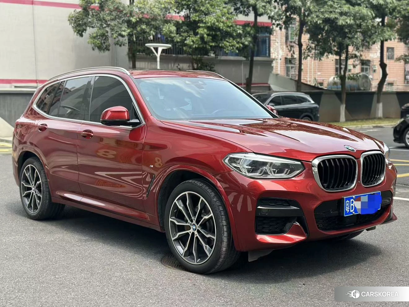 BMW X3 2021 Красный из Китая, фото 2