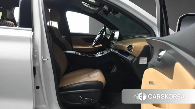 Hyundai The New Santa Fe 2023 Белый из Кореи, фото 2