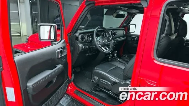 Jeep Wrangler (JL) 2023 Красный из Кореи, фото 2