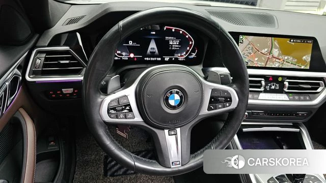 BMW 4 Series (G22) 2022 Белый из Кореи, фото 2