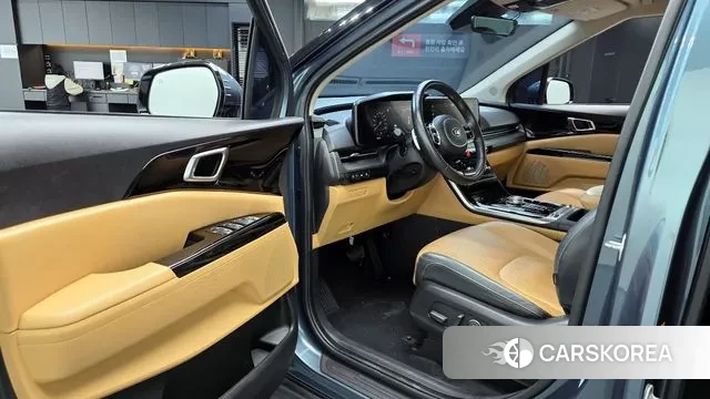 Kia Carnival 4th generation 2021 Небесно-голубой из Кореи, фото 2