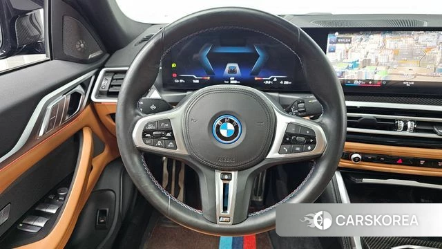 BMW i4 2023 Зеленый из Кореи, фото 2